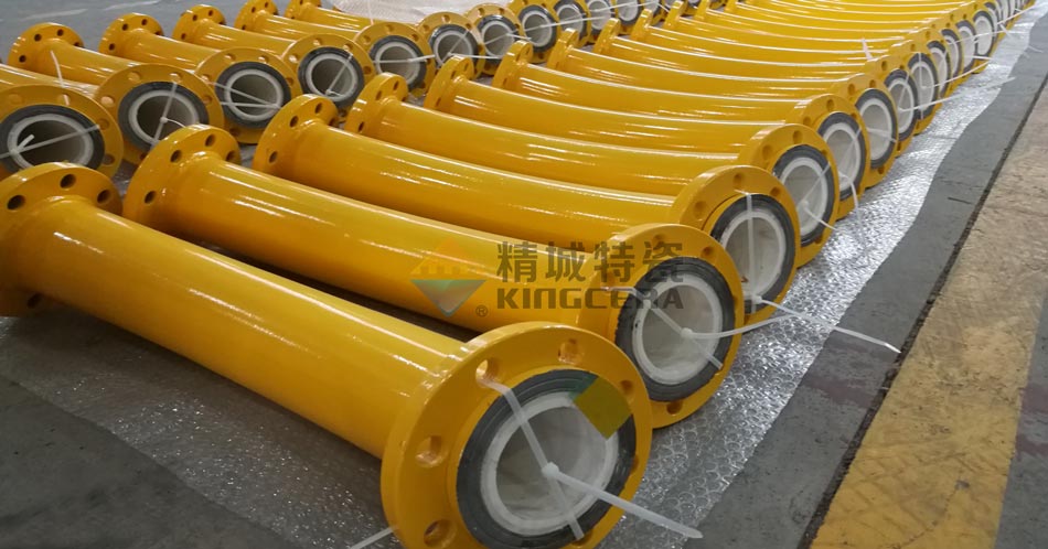 內(nèi)襯陶瓷彎頭